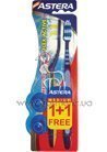Набор зубных щеток Aroma Astera Flex Active 1+1 Medium small