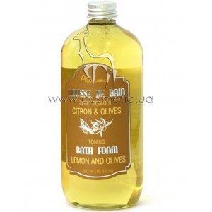 Тонизирующая пена для ванны «Лимон и оливки» Attirance Bath Foam Lemon & Olives