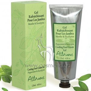 Охлаждающий крем-гель для уставших ног «Мята и эвкалипт» Attirance Cooling Foot Cream Gel Peppermint & Eucalyptus
