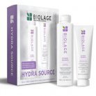 Набор для увлажнения сухих волос Biolage Hydra source Kit small