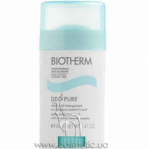 Дезодорант-стик тройного действия без спирта Biotherm Deo Pure Antiperspirant Stick