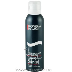Пена для бритья для чувствительной кожи Biotherm Homme Sensitive Skin Shaving Foam
