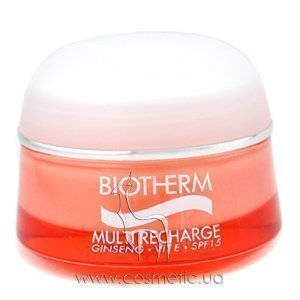 Защитный и увлажняющий крем для лица Biotherm Multi Recharge Moisturiser Cream SPF 15 (norm & comb skin)