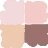 Тени 4-х цветные Chanel Eyeshadows Les 4 Ombres #79 Spices