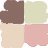 Тени 4-х цветные Chanel Eyeshadows Les 4 Ombres #74 Nymphea