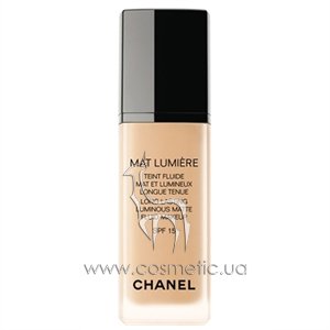 Матирующий тональный крем-флюид Chanel Mat Lumiere Fluid SPF 15