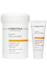 Увлажняющий крем для сухой кожи «Эластин, коллаген, морковное масло» Christina Elastin Collagen Carrot Oil Moisture Cream small