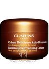 Автозагар для лица и тела с экстрактом какао Clarins Delicious Self Tanning Cream small