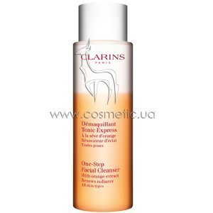 Универсальное средство для очищения лица с экстрактом апельсина Clarins One-Step Facial Cleanser With Orange Extract