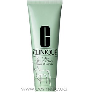 Крем-скраб для лица Clinique 7 Day Scrub Cream Rinse-Off Formula