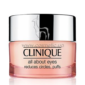 Легкий крем для уменьшения темных кругов под глазами Clinique All About Eyes