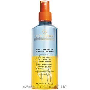 Увлажняющий двухфазный спрей после солнца Collistar Speciale Abbronzatura Perfetta Two-Phase After-Sun Spray with Aloe
