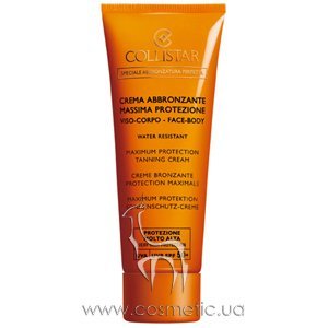 Крем для загара с максимальной защитой для лица и тела Collistar Spesiale Abbronzatura Perfetta Maximum Protection Tanning Cream SPF 50+