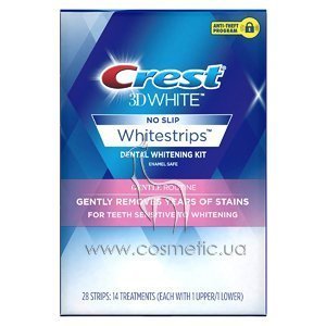 Полоски для отбеливания зубов в домашних условиях Crest 3D White Whitestrips Gentle Routine