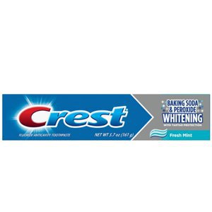 Отбеливающая зубная паста Crest Baking Soda & Peroxide Whitening Fresh Mint