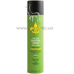 Лак для волос сильной фиксации DermOrganic Fast Dry Shaping Spray with Argan Oil