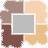 Тени для глаз пятицветные Dior Make-Up 5 Couleurs Eyeshadow #730 Brun Casual