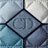 Пятицветные переливающиеся тени для век Dior Make-Up 5 Couleurs Eyeshadow Iridescent #276 Carrе Bleu