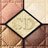 Пятицветные переливающиеся тени для век Dior Make-Up 5 Couleurs Eyeshadow Iridescent #634 Golden Flower