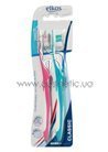 Зубные щетки «Розовый и Бирюзовый» Elkos Dental Classic Pink & Turquoise small