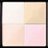 Четырехцветная компактная пудра Givenchy Compact Powder Prisme Again #02 Chic White