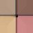 Четырёхцветные тени для век Givenchy Eyeshadow Quartet Prisme Again! #02 Brown-Caress