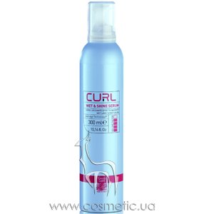 Гель-мусс для блеска волос Green Light Curl Wet & Shine Serum