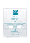 Противоотечная СПА-маска для чувствительной кожи лица Keenwell SPA of Beauty Mask Peel-Off 6 Sensitive Skin Descongestive Mask With Aloe Vera small
