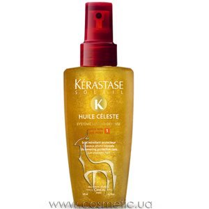 Масло для защиты волос от солнца Kerastase Soleil Huile Celeste Shimmering Protective Care
