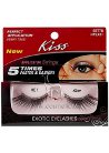 Экзотические накладные ресницы «Премиум» Kiss Exotic Eyelashes KPLX01 small