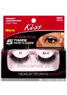 Накладные ресницы с аппликатором «Премиум объем» Kiss Premium Eyelashes kpl05 small