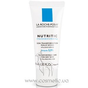 Питательная защитная эмульсия для сухой кожи La Roche-Posay Nutritic Transforming Care for Dry Skin 2.5%
