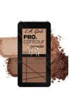 Пудровая палетка для контурирования L.A.Girl PRO Contour Powder small