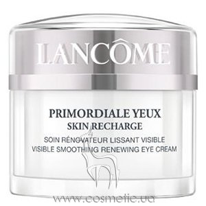 Крем под глаза от первых признаков старения Lancome Primordiale Yeux Skin Recharge Visible Smoothing Renewing Moisturiser