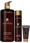 Восстанавливающий шампунь с кератиновым элексиром L'anza Keratin Healing Oil Lustrous Shampoo small