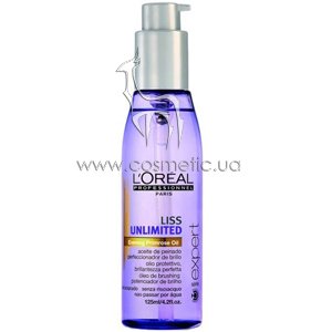 Термозащитное масло-сияние для непослушных волос L'Oreal Professionnel Liss Unlimited Evening Premrose Oil