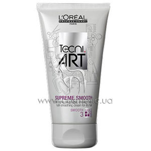Питательный крем для разглаживания сухих волос L'Oreal Professionnel Tecni.Art Hair Mix Supreme Smooth