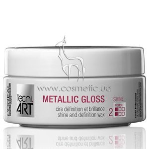 Воск для волос «Металлический блеск» L'Oreal Professionnel Tecni.Art Metallic Gloss