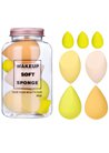 Набор спонжей для макияжа, желтый (7шт) Make-Up Studio Mango Yellow 7Pcs small