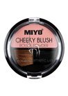 Румяна для лица с кистью MIYO Cheeky Blush Rouge Powder small