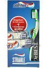 Набор зубных паст + щетка Odol-Med 3 Toothpaste 2x75ml Samt Weiss + Dr.Best small