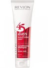 Оттеночный шампунь-кондиционер «Ярко-красный» Revlon Professional Revlonissimo 45 Days 2in1 Brave Reds small