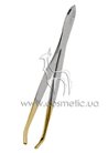 Классический изоннутый пинцет для бровей Rossmann For Your Beauty Pinzette Soligen (Gebogen) small