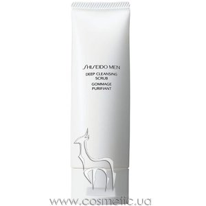 Очищающий скраб для лица Shiseido Men Deep Cleansing Scrub