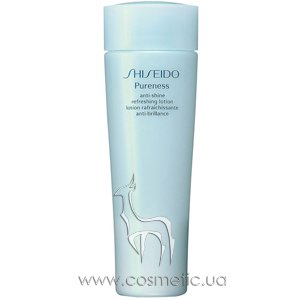Освежающий лосьон с матирующим эффектом Shiseido Pureness Anti-Shine Refreshing Lotion