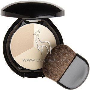Компактная трехцветная пудра Shiseido The Makeup Luminizing Color Powder