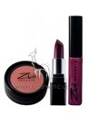 Набор органической косметики со сливовым оттенком Zuii Organic Pulm Color Set small