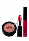Набор органической косметики с красным оттенком Zuii Organic Red Color Set small